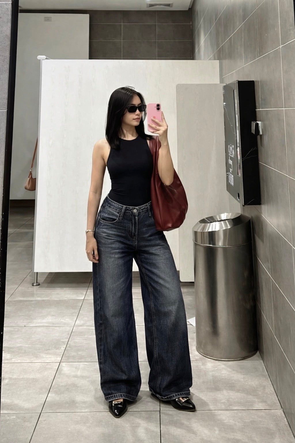Indigo fade 90s Baggy Denim